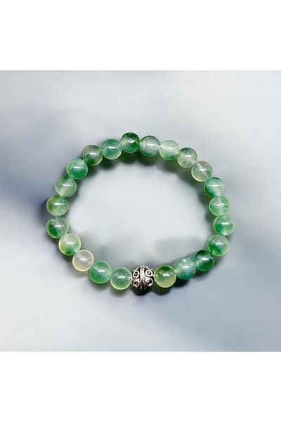eHediyecim Virgo Feeling Stone - Moss Agate Natural Stone Bracelets