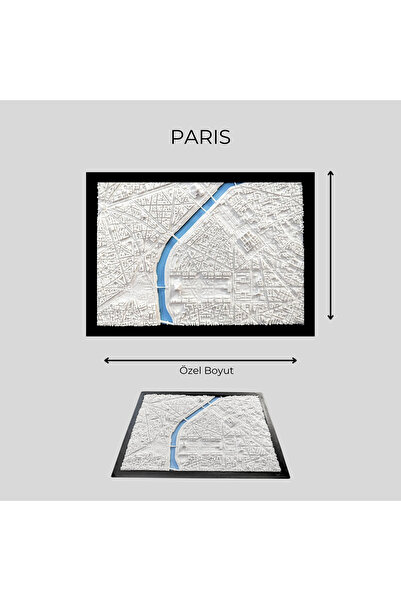 BeeMAP 3D PARIS Harita Tablo
