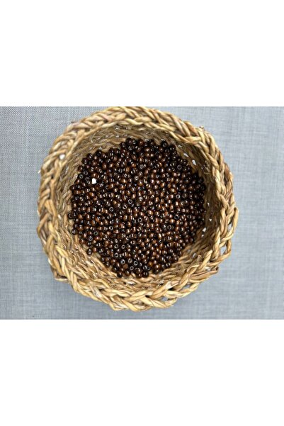 Yumuşakkeçe 100 جرام من الخرز الخشبي المصقول مقاس 8 مم - خرز للمجوهرات والحرف...