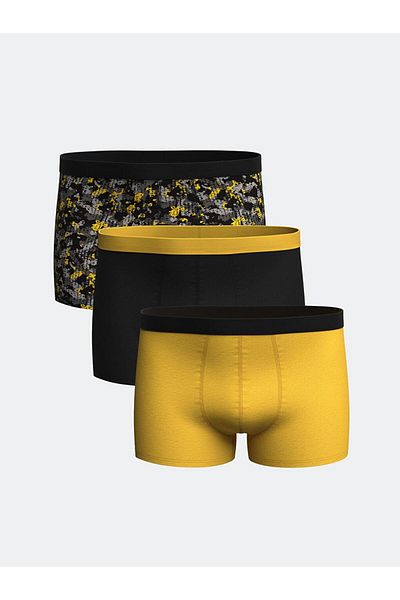 LC Waikiki Standard Fit Cotton Flexible Ανδρικό Boxer 3 τεμαχίων
