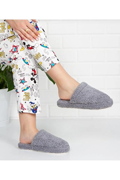 WOSSE Зимові жіночі домашні капці - зручні, з закритим носком, не шурхотять, з легкою підошвою