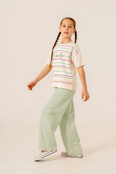 HAUSEkids Green Cotto Girl's Set for Ages 8-12