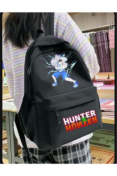 Aesthia Hunter X Hunter Double Printed New Season Printed School, Course, Course Backpack - Mingalondon