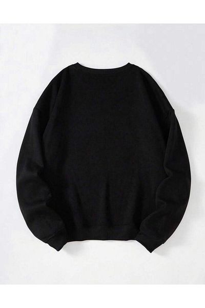 khufu Zero Collar Moon World Printed Sweatshirt Unisex Hoodie Trend