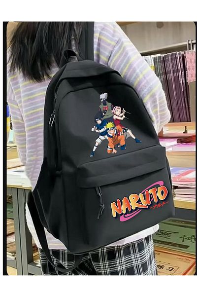 Aesthia Naruto Uzumaki Team Double Printed New Season Εκτυπωμένο Σχολείο, Εκπαιδευτικό, Σακίδιο πλάτης μαθημάτων - Mingalondon