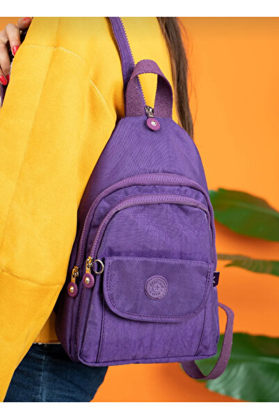 eflanmoda Жіноча сумка з крихкої тканини, придатна для використання спереду т...