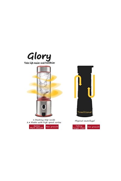 Emes Robotik Emes Teknoloji 450 ml Taşınabilir Metal Blender – Kişisel Shake & Smoothie Hazırlayıcı