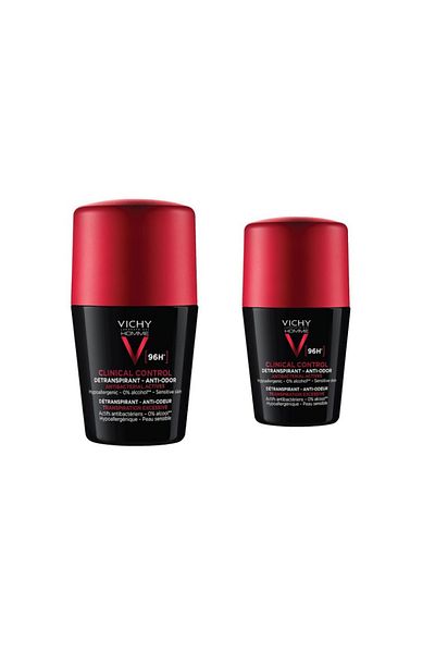 Vichy 2 Vichy Men Clinical Control Deodorant 96H - 50ml