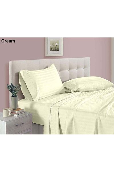 BabyCara 4-Piece Hotel Style Duvet Cover Set Without Filler King Size