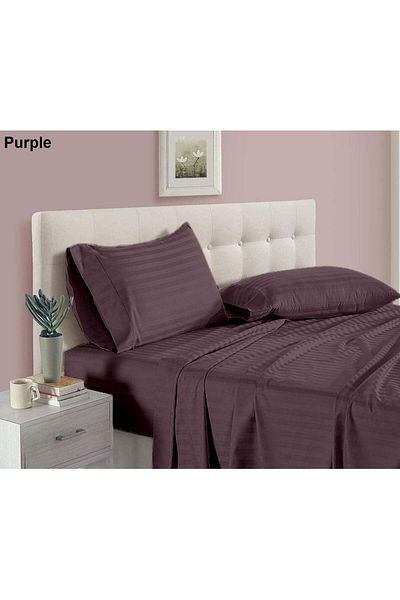 BabyCara 4-Piece Hotel Style Duvet Cover Set Without Filler King Size