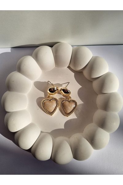 LİLİA SALLANTY HEART EARRINGS