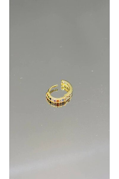 TattooLiva Cerrahi Çelik Paslanmaz Kararmaz Halka Tragus Helix Kulak Küpe Gol...