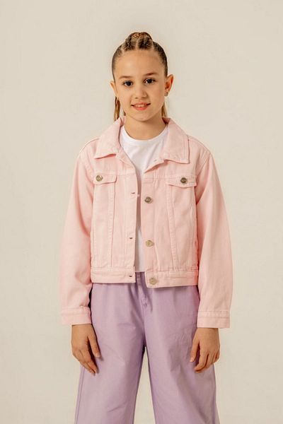 HAUSEkids Яке Lizbon Colors за момиче 4-12 години - розово