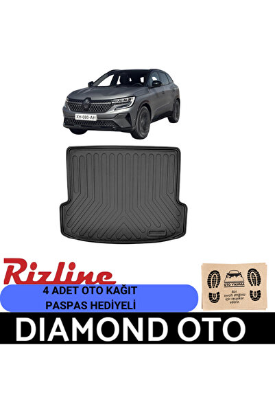 Rizline Renault Austral 3d bagaj havuzu 2023-2024-2025-2026 düz yükleme eşiği...