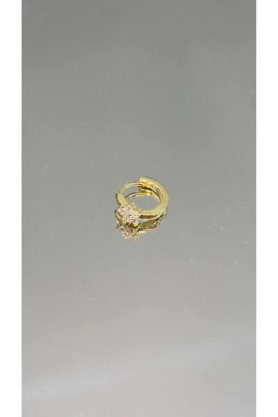 TattooLiva Cerrahi Çelik Paslanmaz Kararmaz Halka Tragus Helix Kulak Küpe Gol...