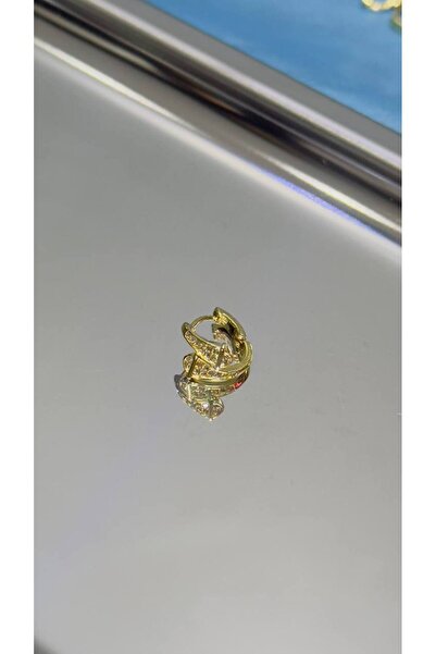 TattooLiva Cerrahi Çelik Paslanmaz Kararmaz Halka Tragus Helix Kulak Küpe Gol...