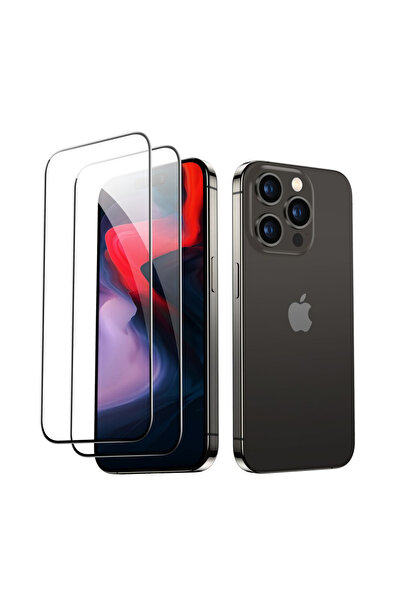 ESR Apple iPhone 15 Pro Max Uyumlu, 9H Çizilme Dirençli, 0.3mm Temperli Cam E...