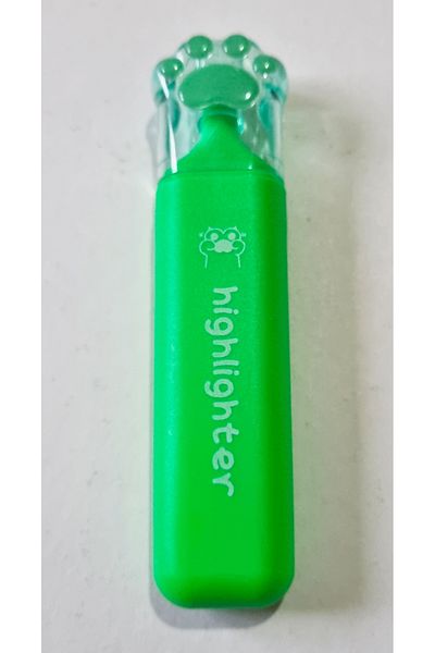 Modellino Neon Color Large Size Highlighter - Cut Tip, Paw A-7268A - Color Options 1 Piece