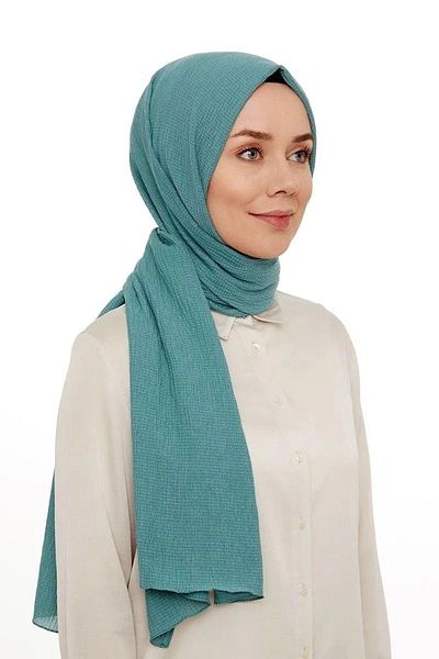 İLKYAZ Levidor Mio Jazz Shawl - Πράσινο Νείλο