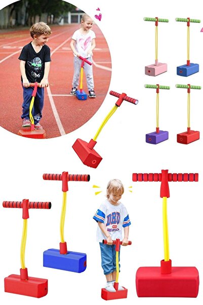 CNGZSHOP Kurbağa Bouncer Zıplayan Stilts Zıplama Direği Erkek Kız Spor Fitnes...