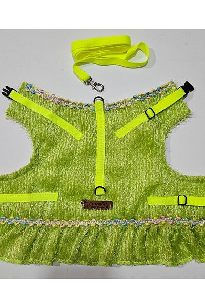 polat pet 1.5-5kg Cat and Small Breed Dog Walking Dress - Suitable for Our Friends (Girl)