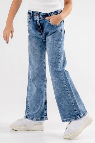 GİYİCEM TEKSTİL Girls' Jeans 2117 - Spanish Leg