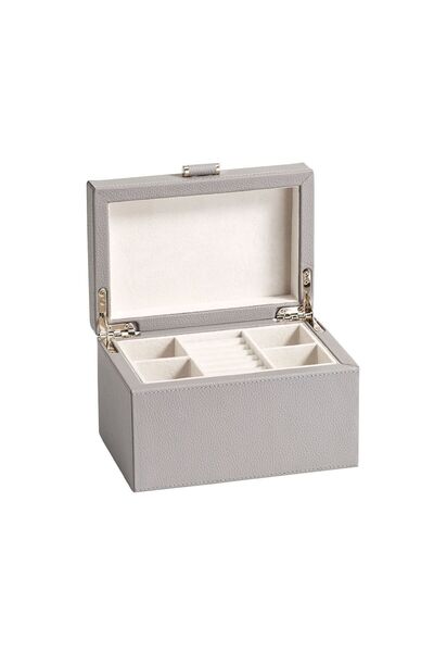 Pottery Barn Quinn Deri Mücevher Saklama Koleksiyonu, Büyük Boy