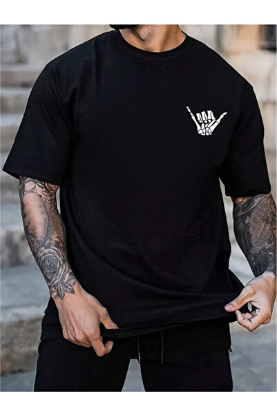 Marco Fresco تي شيرت مطبوع عليه هيكل عظمي للجنسين