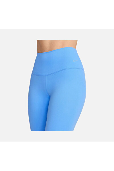 Nike Dri-Fit Zenvy Gentle-Support InfinaSoft High-Waisted 7/8 Training Mavi Kadın Tayt