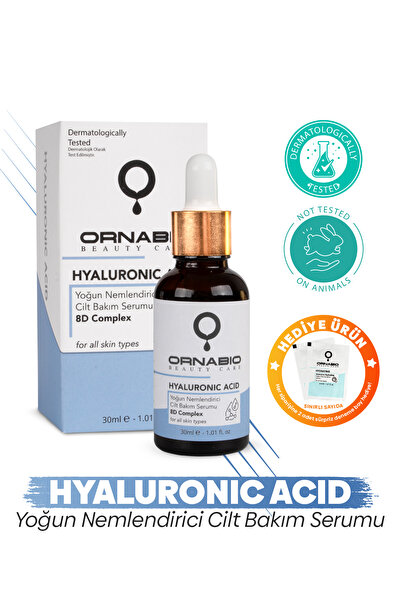 ornabio organik natural biyolojik 8D Complex Hyaluronic Serum - Intensive Moi...
