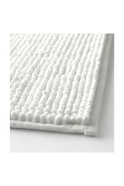 IKEA Microfiber Bath Mat White Color 60X120 cm Soft Bathroom Carpet-Mat