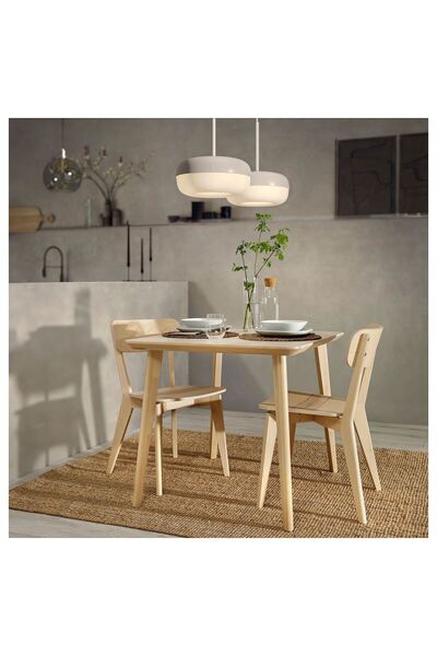 IKEA Mutfak masası, dişbudak kaplama, 2 kişilik, 88x78 cm