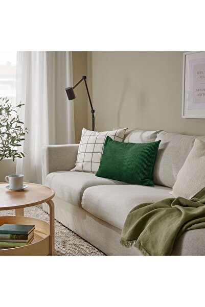 IKEA fata de perna, verde inchis, 40x58 cm