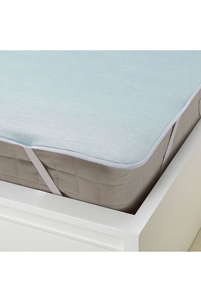 IKEA Světle modrá matrace - 90x200 cm Cool Feeling, ideální pro horké období