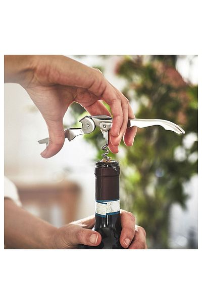 IKEA Stainless Steel Corkscrew Length: 12 Cm Wine Opener Bottle Opener Stainless Steel