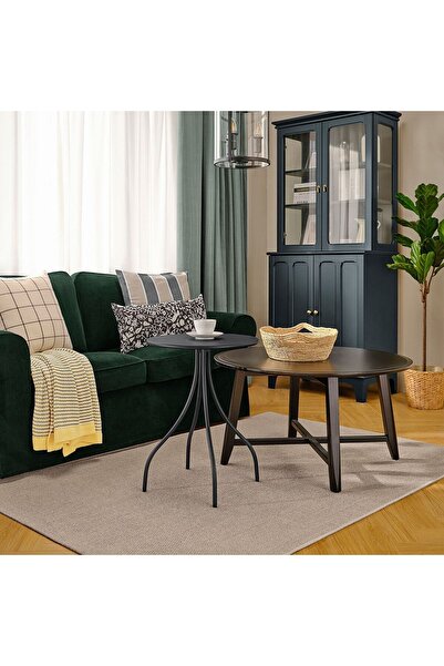 IKEA yan sehpa, antrasit, 46 cm