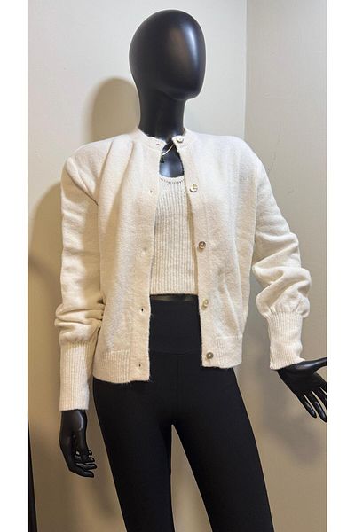 Qu Style Cardigan and Tank Top Set - Set of Two