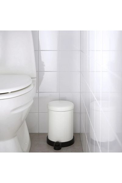 IKEA Κάδος απορριμμάτων White Toftan - 4 Lt, 27 cm