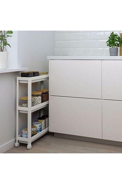 IKEA Vesken Serving Table, White