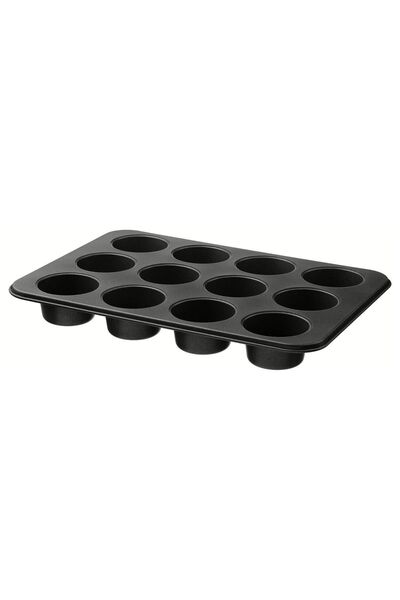 IKEA "Lotr ® "Måntagg 38X27 cm Dark Gray Muffin Mold