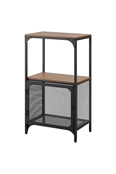 IKEA açık raf ünitesi, siyah, 51x95 cm