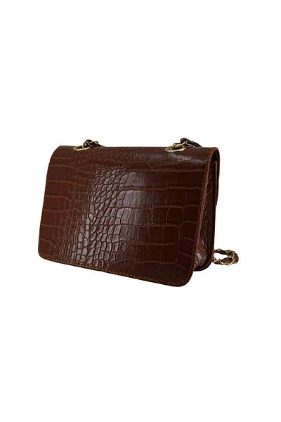 Zaytoon Geantă de umăr pentru femei din piele artificială 13*19 cm - Încuiată, volum mic B 100003