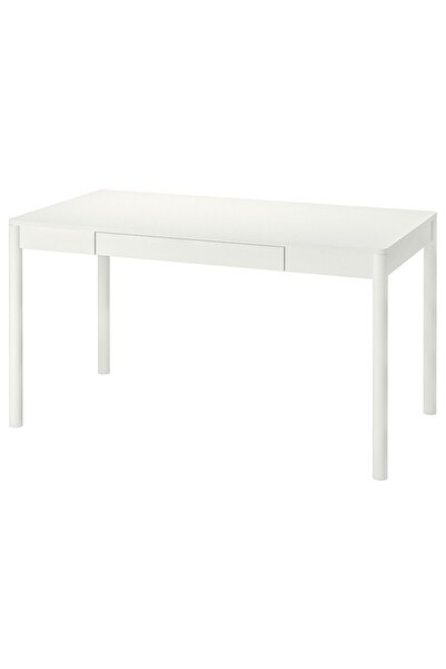 IKEA çalışma masası kırık beyaz 140x75 cm Derinlik75cm Yükseklik75 cm Genişlik140 cm