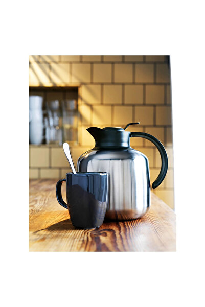 IKEA TERMOS Paslanmaz Çelik 1.8 Lt Yükseklik: 20.5 cm 6 Saate Kadar Sıcak/Soğ...