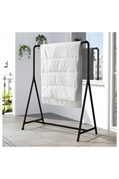 IKEA Turbo Siyah 117x148 Cm Ayaklı Askılık