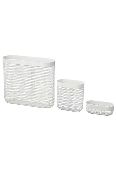 IKEA Skadıs Multi-Purpose Board Piece, White, Set of 3