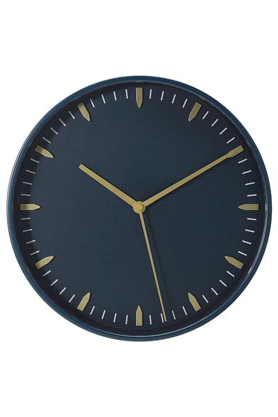 IKEA Blue Scarig Duvas Wristwatch, Blue, 26 cm Traditional Round 26 cm