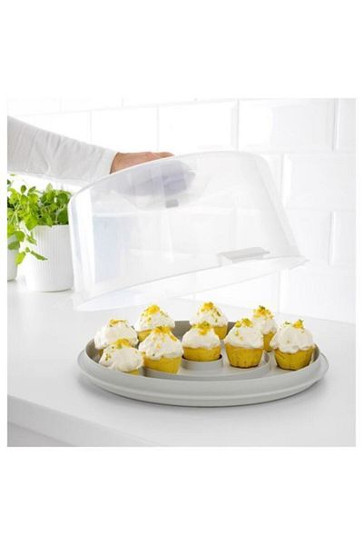 IKEA Krıspıg Cake Glass, Transparent