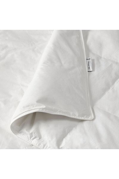 IKEA single size quilt, white, 150x200 cm, keep warm