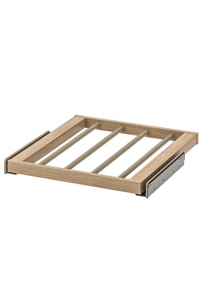 IKEA Συμπληρωματική Κρεμάστρα Παντελονιού Συρόμενη, Λευκασμένη Δρυς Εμφάνιση 50x58 εκ.